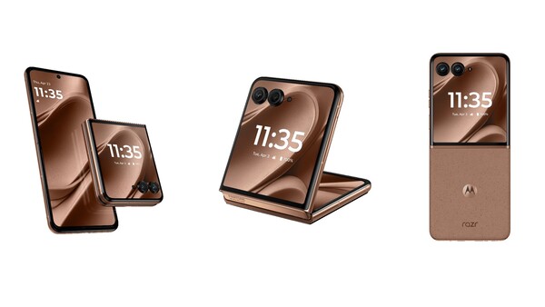 Il Motorola Razr 50 Ultra edizione Pantone Color of the Year 2025. (Fonte: Motorola)