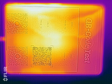 Sviluppo del calore lato frontale