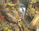 Un'immagine che mostra un'ambientazione di Shadow Tactics: Blades of the Shogun, ora scontato del 90% su Steam.