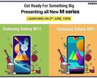 Ecco la data di presentazione per i nuovi dispositivi economici della serie Galaxy M (image Source: gsmarena)