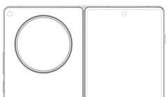 L&#039;ultimo schema di &quot;OnePlus Fold&quot;. (Fonte: Digital Chat Station via Weibo)