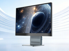 AideaONE R27 dal davanti, con gli altoparlanti frontali visibili.