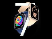 Il cosiddetto Aifeec Smartwatch Series 7 sembra sospettosamente simile alle immagini trapelate del Apple Watch Series 7 (Immagine: Aifeec)