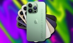 La serie iPhone 14 di Apple dovrebbe presentare opzioni di colore viola e verde. (Fonte immagine: @aaple_lab/Unsplash - modificato)