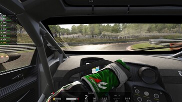 Nella foto: uno screenshot del gameplay di Assetto Corsa.