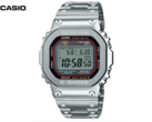 Il modello Casio GMW-B5000D-1C (nella foto) ha un anello d'accento rosso intorno al bordo interno della lunetta in metallo (fonte: Great G-Shock World)