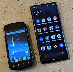 Gli smartphone sono stati completamente trasformati dall'ultima collaborazione tra Google e Samsung. (Immagine: Notebookcheck)