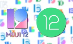 I nuovi prodotti Xiaomi saranno probabilmente dotati di MIUI 12.5 mentre i test di Android 12 continuano. (Fonte immagine: Xiaomi/Google/vari concetti di logo MIUI 13 creati dai fan - modificato)