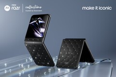 Il Razr 70 di Motorola è stato impreziosito con cristalli Swarovski
