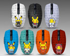 Razer ha creato sette varianti di Pikachu dell'Orochi V2. (Fonte: Razer)