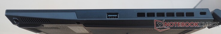 Lato destro: USB-A 3.2 Gen1, blocco Kensington