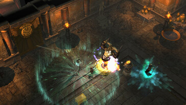 Nella foto: Una schermata di gioco di Titan Quest Anniversary Edition.