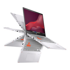 ASUS dichiara che il Chromebook Vibe CX34 Flip è certificato MIL-STD-810. (Fonte: ASUS)