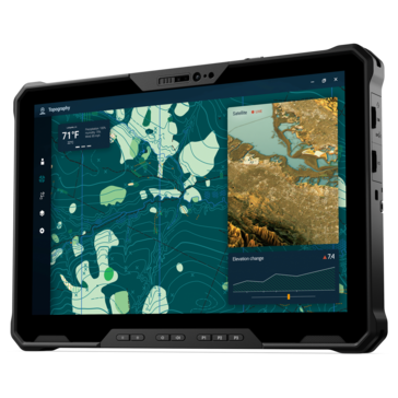 Il Dell Pro Rugged 12 (parte anteriore). (Fonte: Dell)