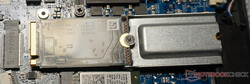 Grazie al segnaposto, l'unità SSD M.2 può essere sostituita da un modello nel formato standard 2280.