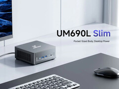 Minisforum UM690L Slim può essere alimentato dalla sua porta USB4. (Fonte: Minisforum)