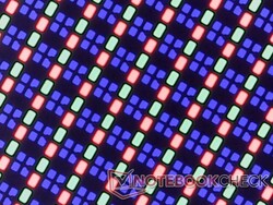 OLED lucido senza grossi problemi di granulosità