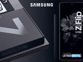 Il Galaxy Z Flip 3 sembra che avrà il supporto per la S-Pen. (Immagine: LetsGoDigital)