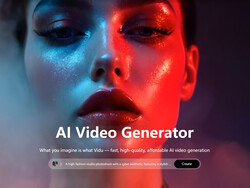 Generatore di video Vidu.com (fonte immagine: Screenshot su Vidu.com)