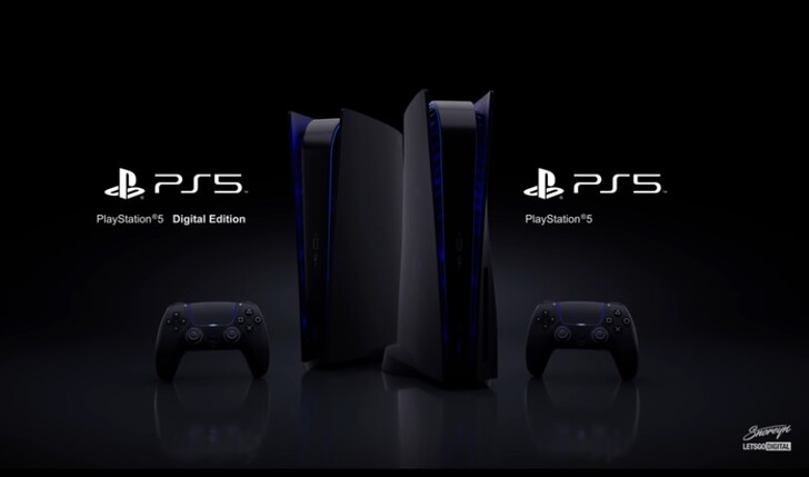 Concetto di console PS5 nera di Snoreyn. (Fonte: Snoreyn/LetsGoDigital)