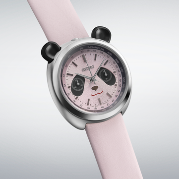 Il Seiko Power Design Project Panda Chronograph in rosa