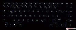 Tastiera dell'HP Envy x360 13 (illuminata)