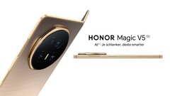 Il Honor Magic V5 sarà lanciato a Hong Kong il mese prossimo. (Fonte immagine: Honor)