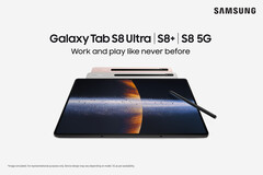 La serie Galaxy Tab S8. (Fonte: Samsung)