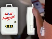 Il monitor continuo del glucosio MySugarWatch è disponibile in forma di dispositivo trasmettitore e sensore di facile applicazione. (Fonte: MySugarWatch - modifica)