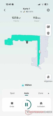 Panoramica con avanzamento in tempo reale