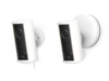 Ring Spotlight Cam Pro (a sinistra) e Spotlight Cam Pro PoE (a destra). (Fonte: Ring) 