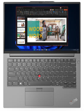 Lenovo ThinkPad E14 Gen 5 - Grigio Artico. (Fonte: Lenovo)