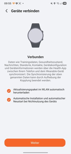 Honor Configurazione dell'app Salute
