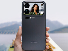 Xiaomi ha mostrato diverse caratteristiche pratiche del Magic Back Screen della serie 17 Pro. Nella foto: la funzione selfie della fotocamera posteriore. (Fonte immagine: Xiaomi - modificato) 
