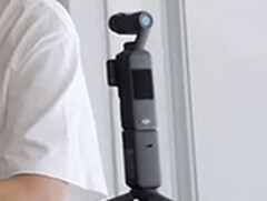 Un prototipo di Osmo Pocket 4 di cui si vocifera. (Fonte immagine: via Fixed Focus Digital)
