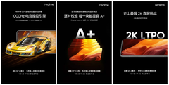 Alcune nuove specifiche del display del GT2 Pro. (Fonte: Realme)