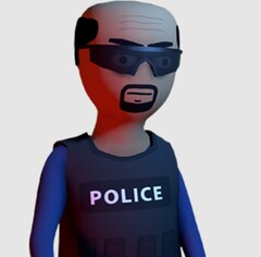 Modello del personaggio della polizia di Schedule I, un gioco indie open-world incentrato sul crimine, il controllo del territorio e la costruzione di un impero della droga (Fonte: TVGS)