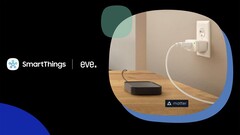 Eve Systems offre dispositivi intelligenti con Matter abilitati in partenza, ma i dispositivi Android utilizzeranno l&#039;applicazione SmartThings per accedere a tutte le funzioni di monitoraggio energetico.  (Fonte: Samsung)