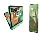 L'Edge 60 e il Razr 60 saranno entrambi venduti in una sorprendente colorazione verde. (Fonte immagine: via Ytechb)
