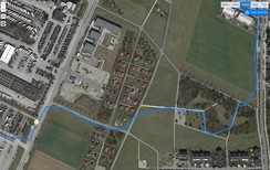 GPS Test: Wiko View 2 Plus – Pedalata nel bosco