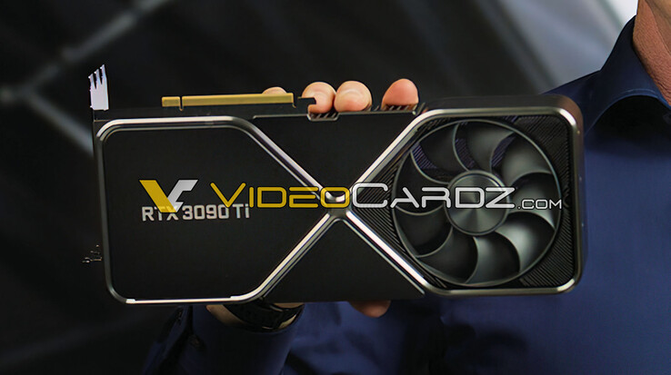 Nvidia GeForce RTX 3090 Ti. (Fonte immagine: VideoCardz)