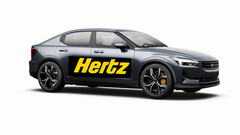 La Polestar 2 può essere noleggiata da Hertz (immagine: Polestar/edited)