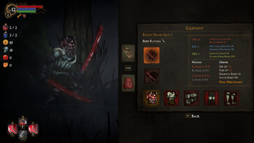 Nella foto: uno screenshot del gameplay di Rogue Blight.