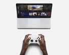 Gioco su un Surface Laptop Studio e un controller Xbox Series. (Fonte immagine: Microsoft)