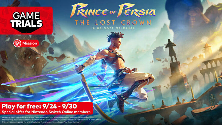 I giocatori in versione di prova possono completare una missione del valore di 100 punti My Nintendo Platinum.