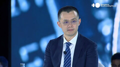 Il CEO di Binance è la persona più ricca della crittografia (immagine: Bloomberg/YouTube)