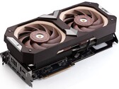 Ancora più spessa della vociferata RTX 4090 Ti a 4 slot (Fonte: Asus) 