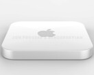 Il Mac mini di nuova generazione e il supporto dell'iMac condividono un design simile. (Fonte: Jon Prosser & Ian Zelbo)