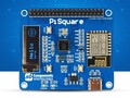 Il PiSquare è un modo economico per utilizzare gli HAT in modalità wireless. (Fonte: SB Components)