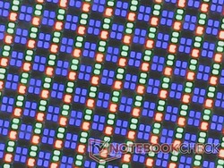 Subpixel OLED RGB nitidi